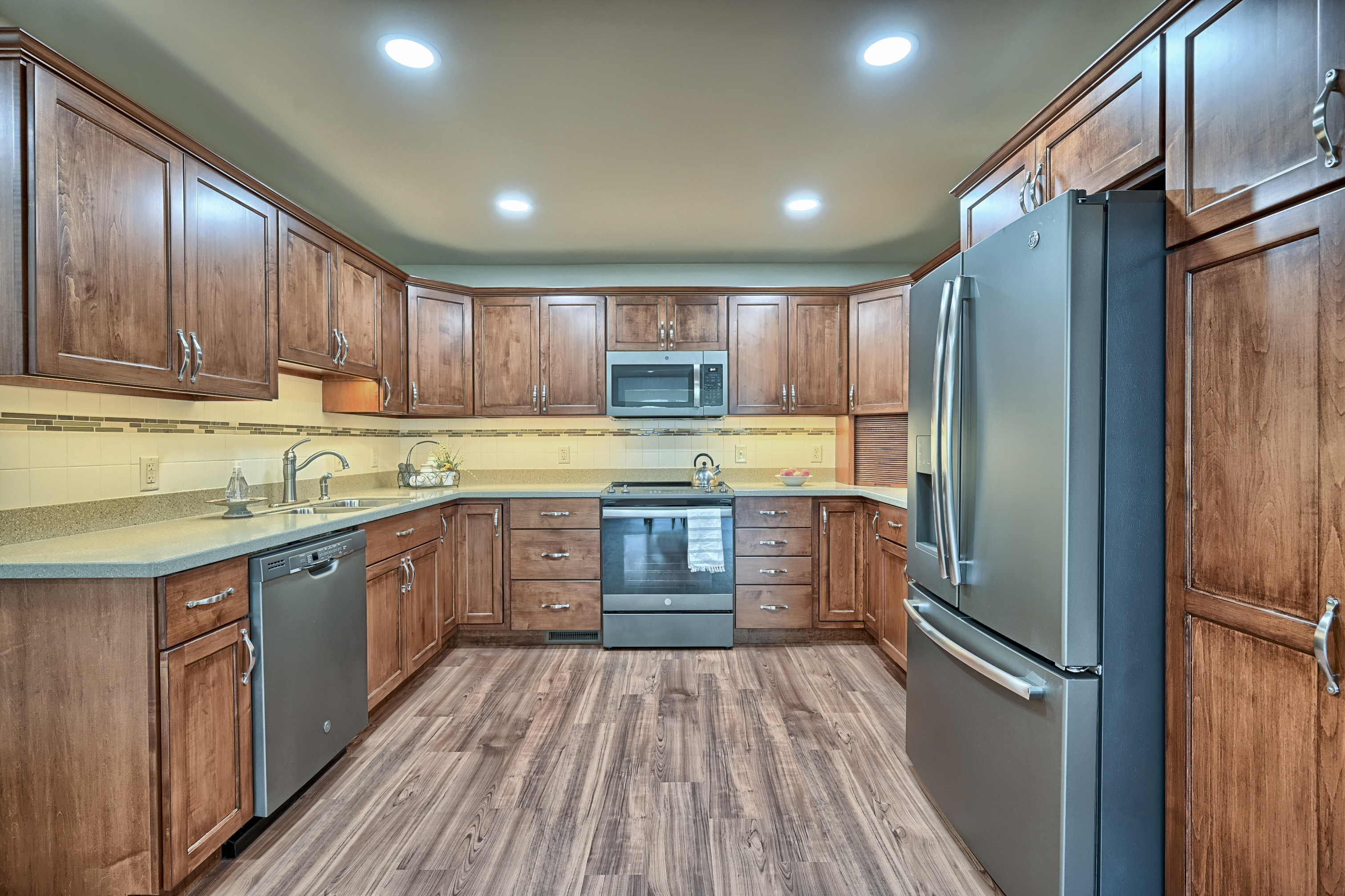 Courtyard Apartment Kitchen