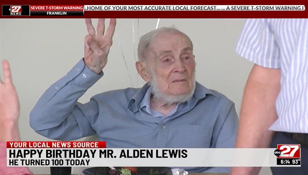 In The News: ‘I’ve never had this much fuss made over me’: Midstate man turns 100