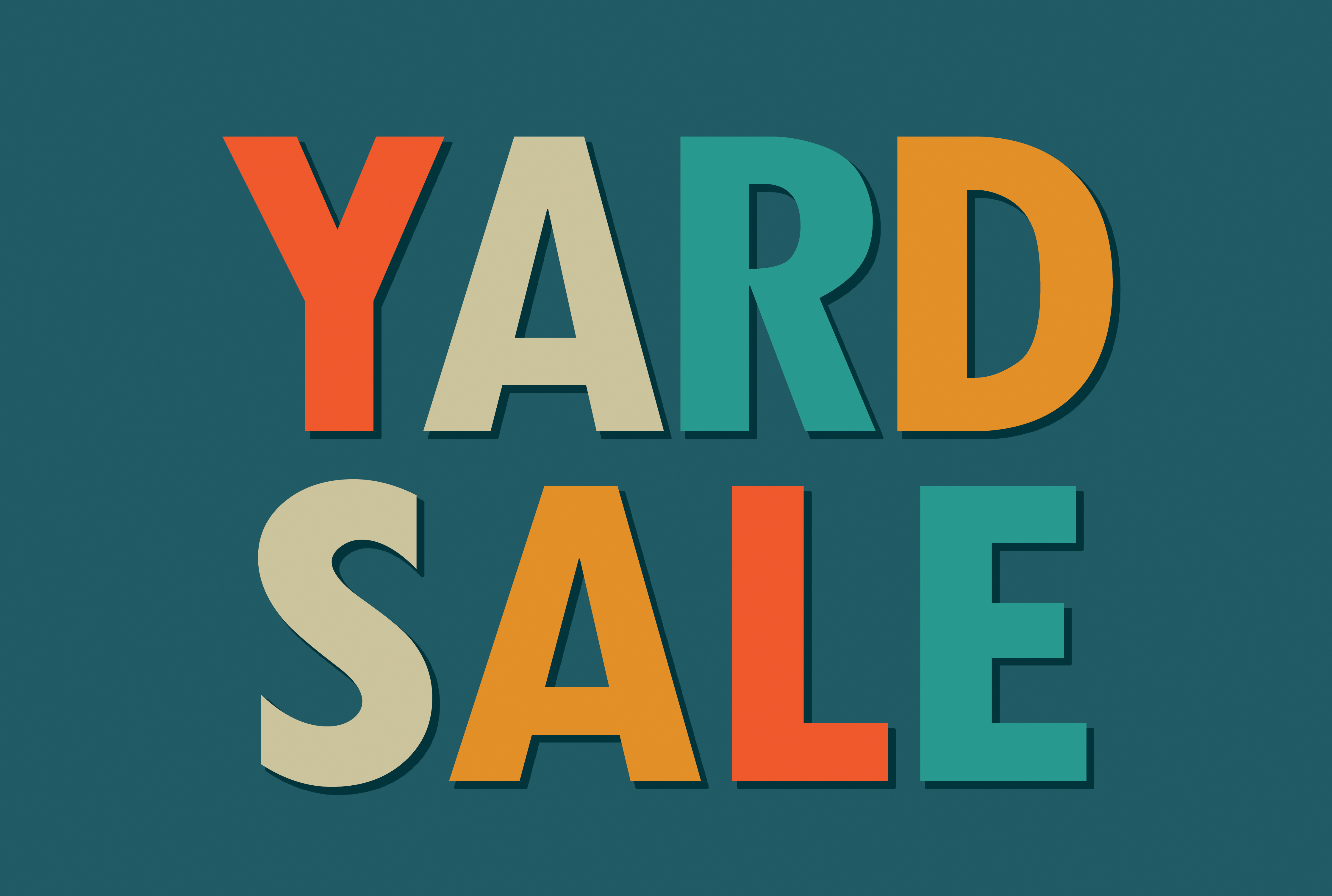 Yard Sale Fundraiser