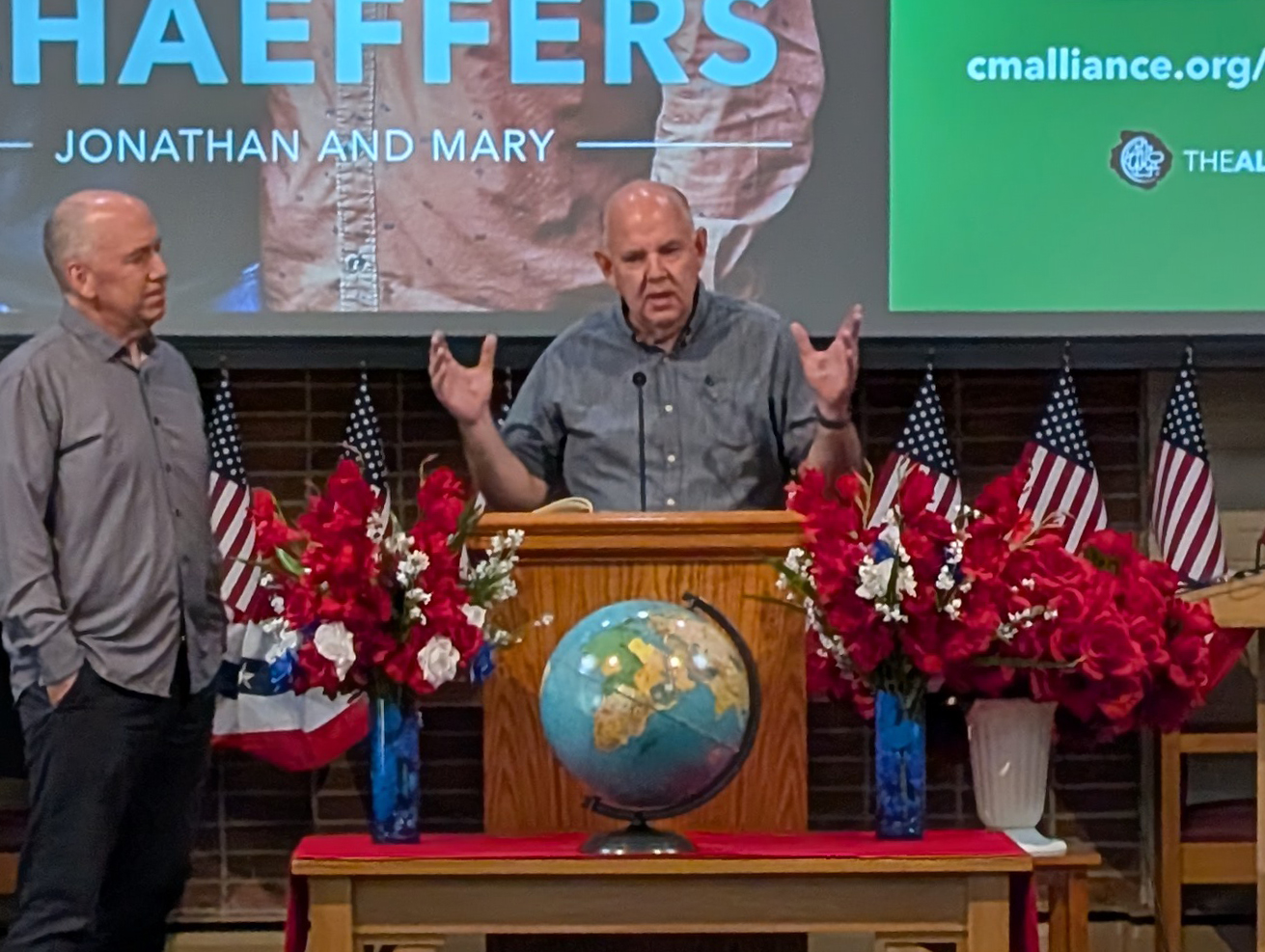 Missionary Andrew Sheaffer shares about God answering prayer
